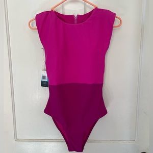 Magenta pink swim suit! NWT.